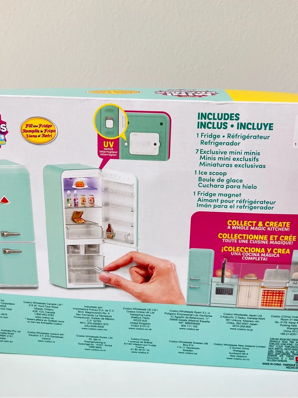 ZURU Mini Brands Fill the Fridge Costco Exclusive Playset NEW